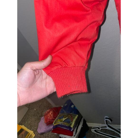 Vintage Weather Tamer Jacket USA Made Red Jacket Outerwear Lined VTG 1970s 80s - Picture 7 of 13